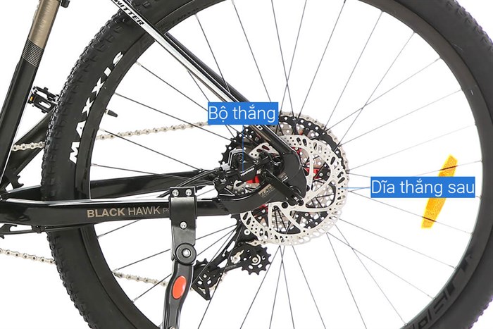 Xe Đạp Địa Hình MTB Twitter Blackhawk Pro (QR) NX-11S 27.5 inch Size M Màu Đen - Bạc