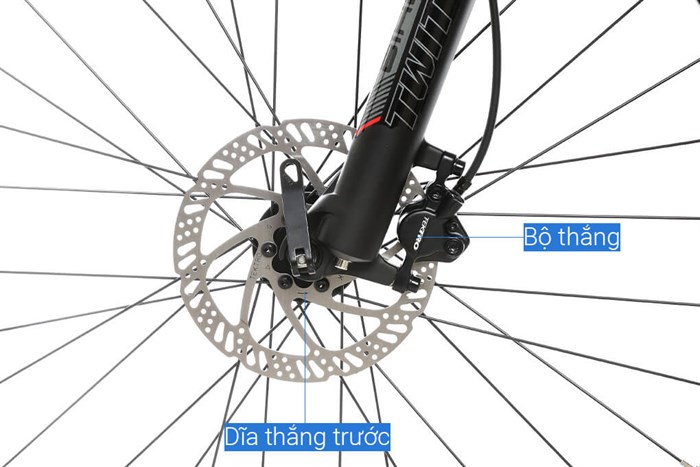 Xe Đạp Địa Hình MTB Twitter Blackhawk Pro (QR) NX-11S 27.5 inch Size M Màu Đen - Đỏ