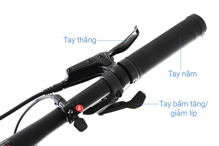 Xe Đạp Địa Hình MTB Twitter Blackhawk Pro (QR) NX-11S 27.5 inch Size M Màu Đen - Đỏ