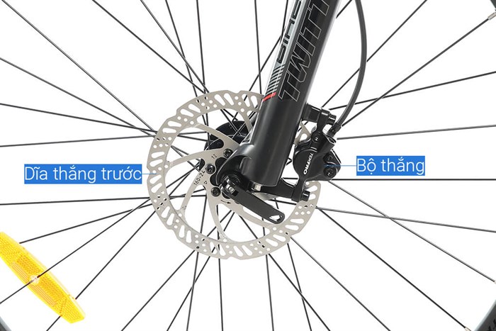 Xe Đạp Địa Hình MTB Twitter Blackhawk Pro (QR) NX-11S 27.5 inch Size M Màu Đen - xanh dương