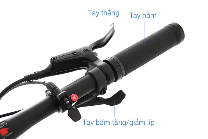 Xe Đạp Địa Hình MTB Twitter Blackhawk Pro (QR) NX-11S 27.5 inch Size M Màu Đen - xanh dương