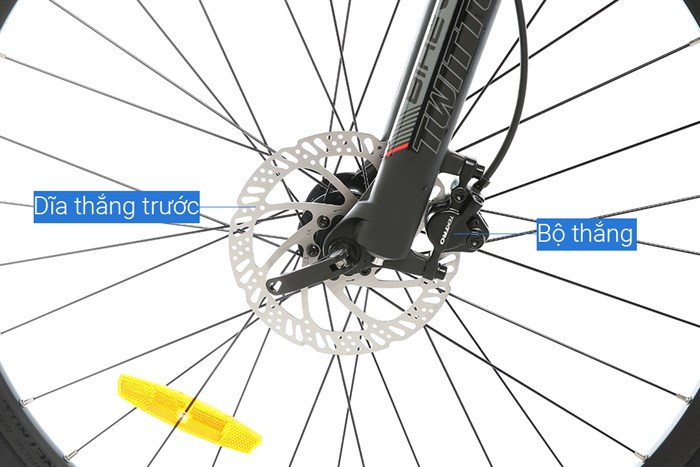 Xe Đạp Địa Hình MTB Twitter Blackhawk Pro (QR) NX-11S 27.5 inch Size S Màu Đen - Bạc