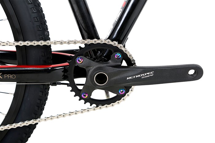 Xe Đạp Địa Hình MTB Twitter Blackhawk Pro (QR) NX-11S 27.5 inch Size S Màu Đen - Đỏ