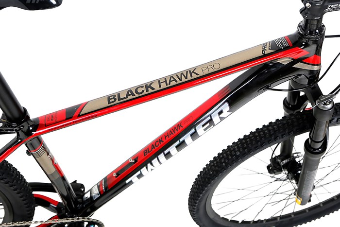 Xe Đạp Địa Hình MTB Twitter Blackhawk Pro (QR) NX-11S 27.5 inch Size S Màu Đen - Đỏ