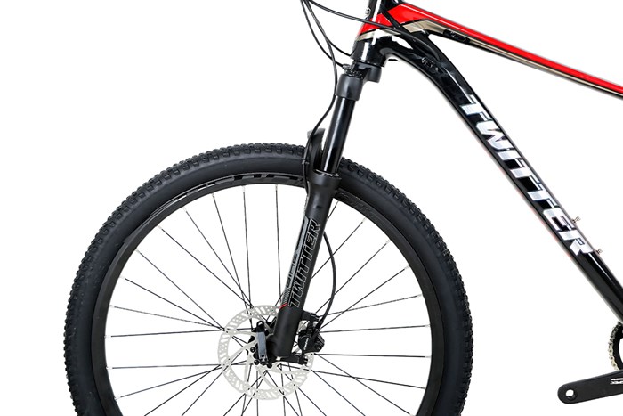 Xe Đạp Địa Hình MTB Twitter Blackhawk Pro (QR) NX-11S 27.5 inch Size S Màu Đen - Đỏ