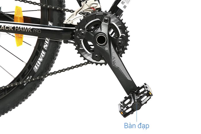 Xe Đạp Địa Hình MTB Twitter Blackhawk Pro (QR) RS-2*13S 27.5 inch Size M Màu Đen - Bạc