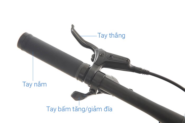 Xe Đạp Địa Hình MTB Twitter Blackhawk Pro (QR) RS-2*13S 27.5 inch Size M Màu Đen - xanh dương