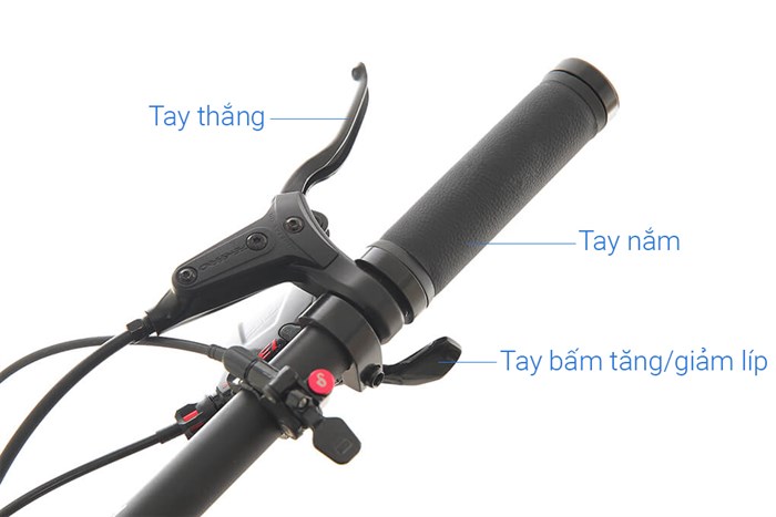 Xe Đạp Địa Hình MTB Twitter Blackhawk Pro (QR) RS-2*13S 27.5 inch Size M Màu Đen - xanh dương