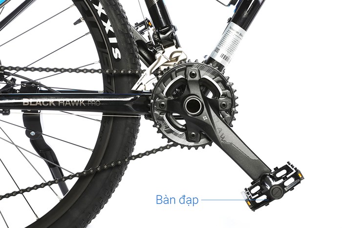 Xe Đạp Địa Hình MTB Twitter Blackhawk Pro (QR) RS-2*13S 27.5 inch Size S Màu Đen - xanh dương