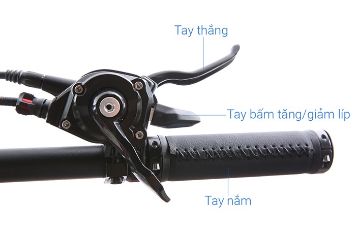 Xe Đạp Địa Hình MTB Twitter Blackhawk Pro (QR) RS-2*13S 27.5 inch Size S Màu Đen - Đỏ