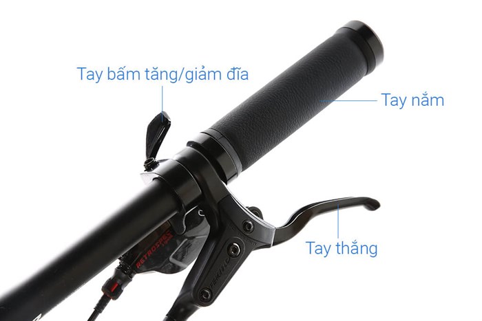 Xe Đạp Địa Hình MTB Twitter Blackhawk Pro (QR) RS-2*13S 27.5 inch Size S Màu Đen - Bạc