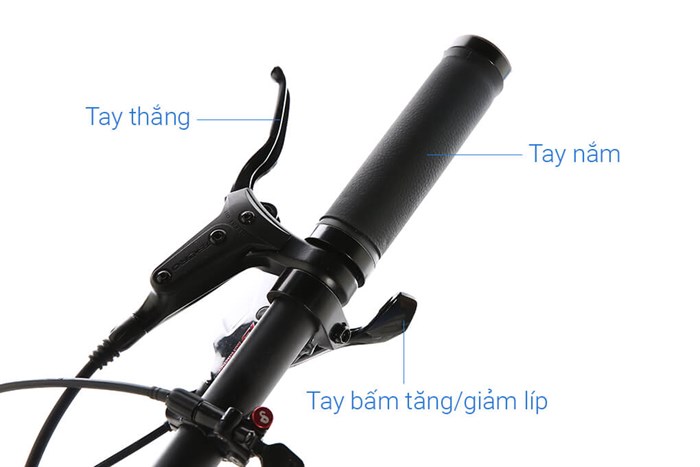 Xe Đạp Địa Hình MTB Twitter Blackhawk Pro (QR) RS-2*13S 27.5 inch Size S Màu Đen - Bạc