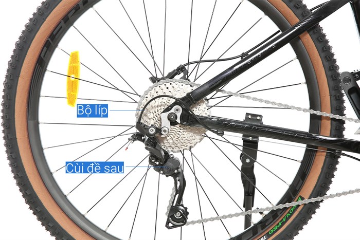 Xe Đạp Địa Hình MTB Twitter Mantis 2.0 M6000-30S 27.5 inch Size M Màu Đen