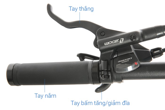 Xe Đạp Địa Hình MTB Twitter Mantis 2.0 M6000-30S 27.5 inch Size M Màu Đen - xanh dương