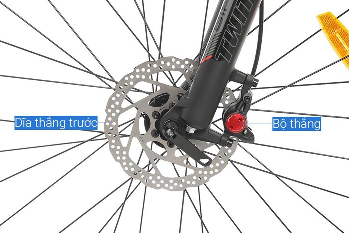 Xe Đạp Địa Hình MTB Twitter Mantis 2.0 M6000-30S 27.5 inch Size M Màu Đen - xanh dương