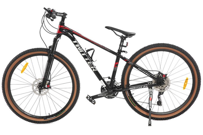 Xe Đạp Địa Hình MTB Twitter Mantis 2.0 M6000-30S 27.5 inch Size M Màu Đen - Đỏ