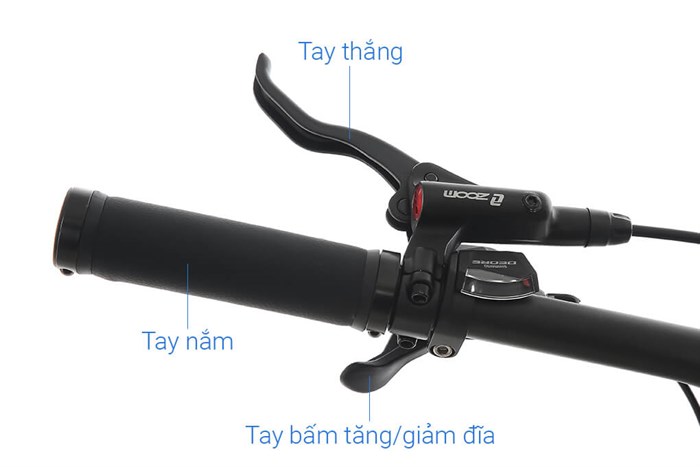 Xe Đạp Địa Hình MTB Twitter Mantis 2.0 M6000-30S 27.5 inch Size M Màu Đen - Đỏ