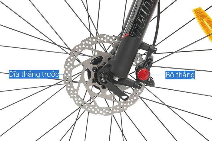 Xe Đạp Địa Hình MTB Twitter Mantis 2.0 M6000-30S 27.5 inch Size S Màu Đen - xanh dương