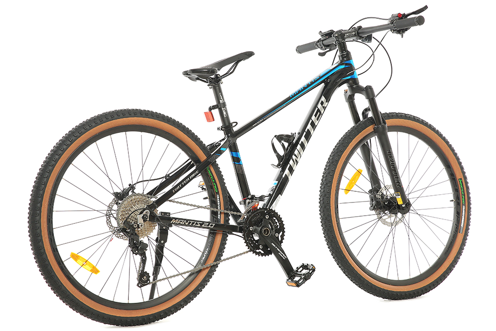 Xe Đạp Địa Hình MTB Twitter Mantis 2.0 M6000-30S 27.5 inch Size S Màu Đen - xanh dương