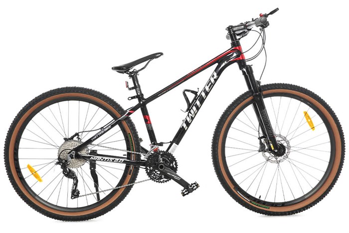 Xe Đạp Địa Hình MTB Twitter Mantis 2.0 M6000-30S 27.5 inch Size S Màu Đen - Đỏ