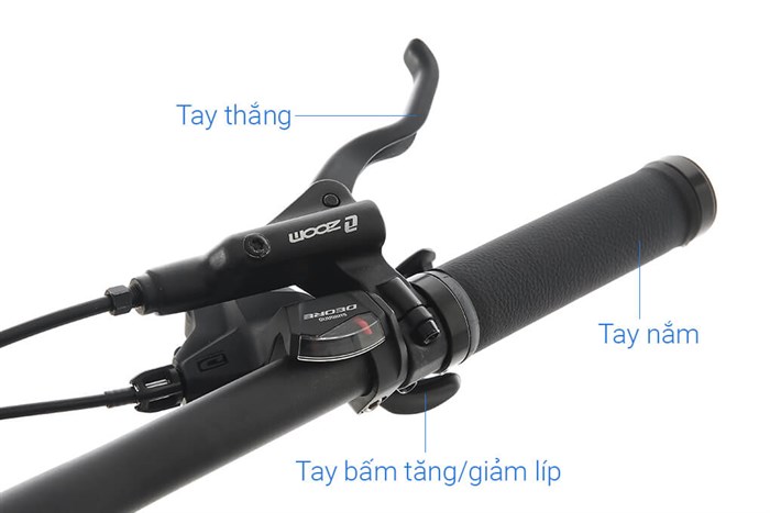 Xe Đạp Địa Hình MTB Twitter Mantis 2.0 M6000-30S 27.5 inch Size S Màu Đen - Đỏ