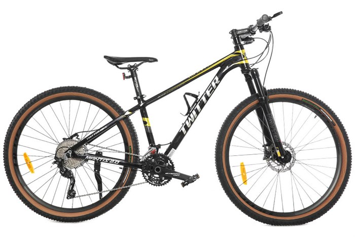 Xe Đạp Địa Hình MTB Twitter Mantis 2.0 M6000-30S 27.5 inch Size S Màu Đen - Vàng