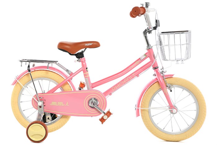 Xe Đạp Trẻ Em Phoenix Sprite 14 inch Màu Hồng