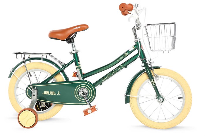 Xe Đạp Trẻ Em Phoenix Sprite 14 inch Màu Xanh lá
