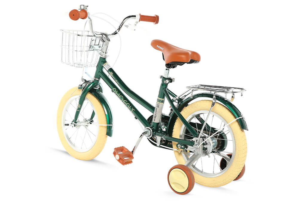 Xe Đạp Trẻ Em Phoenix Sprite 14 inch Màu Xanh lá