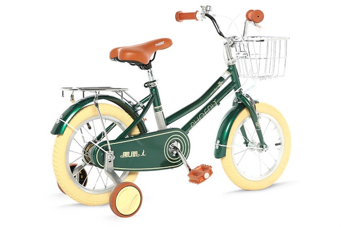 Xe Đạp Trẻ Em Phoenix Sprite 14 inch Màu Xanh lá