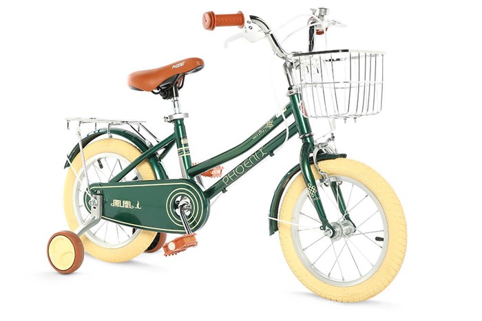 Xe Đạp Trẻ Em Phoenix Sprite 14 inch Màu Xanh lá