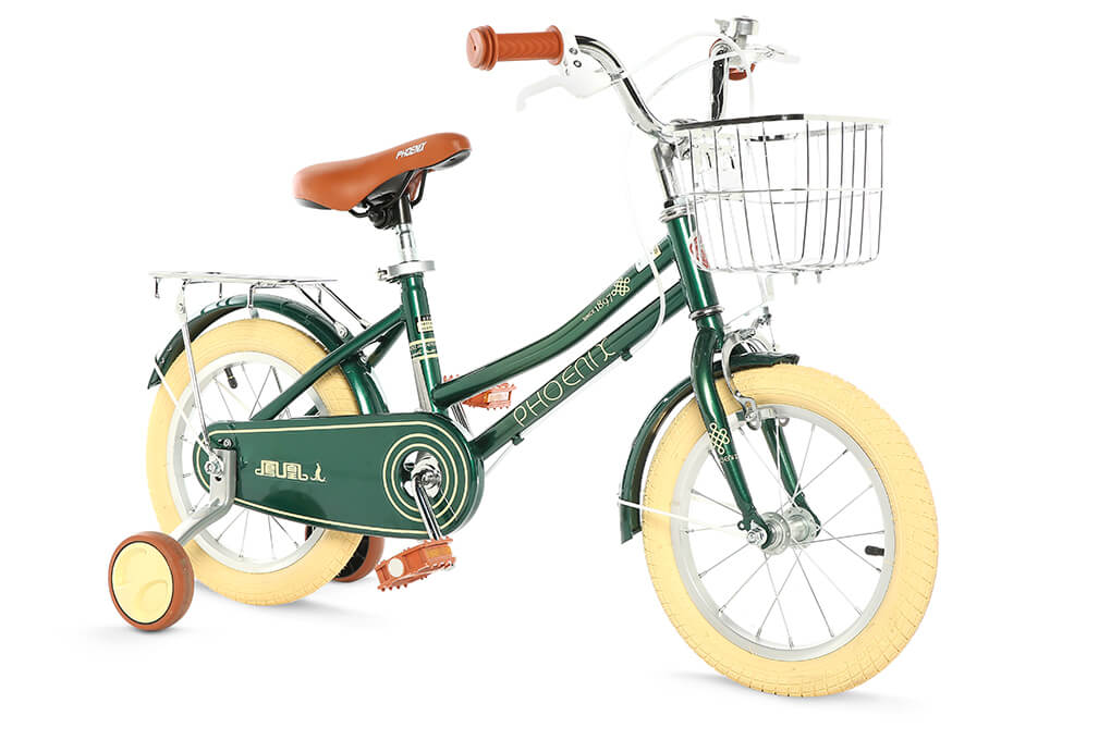 Xe Đạp Trẻ Em Phoenix Sprite 14 inch Màu Xanh lá