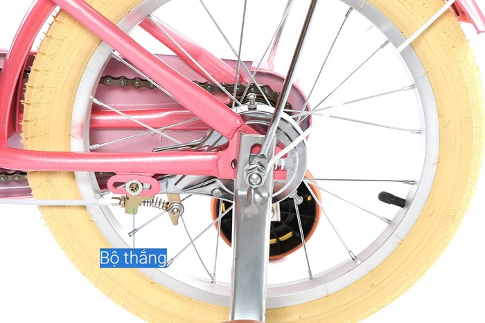Xe Đạp Trẻ Em Phoenix Sprite 16 inch Màu Hồng