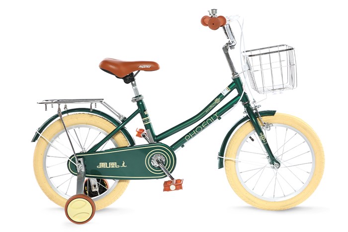 Xe Đạp Trẻ Em Phoenix Sprite 16 inch Màu Xanh lá