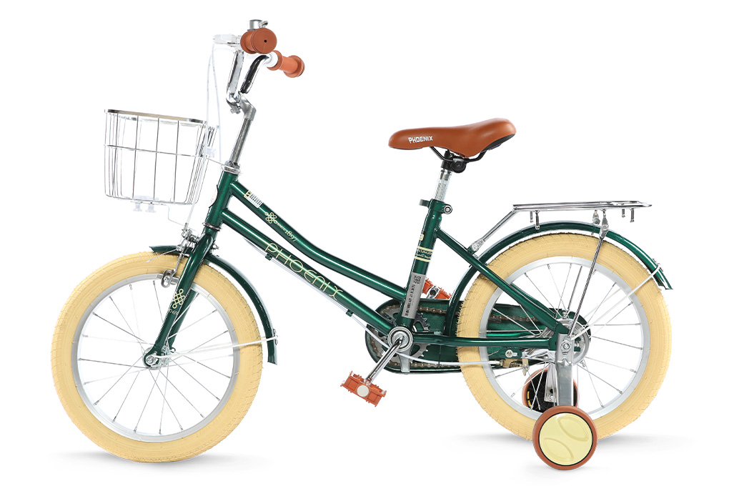 Xe Đạp Trẻ Em Phoenix Sprite 16 inch Màu Xanh lá