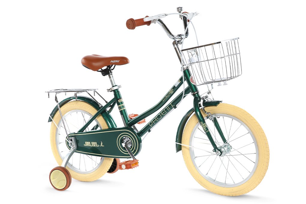 Xe Đạp Trẻ Em Phoenix Sprite 16 inch Màu Xanh lá