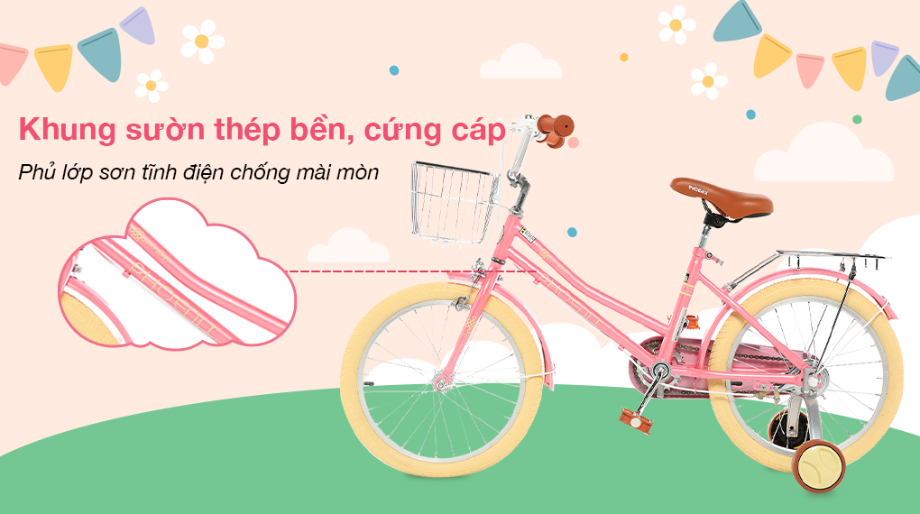 Xe Đạp Trẻ Em Phoenix Sprite 18 inch