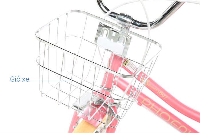 Xe Đạp Trẻ Em Phoenix Sprite 18 inch Màu Hồng