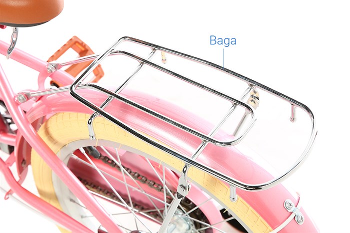 Xe Đạp Trẻ Em Phoenix Sprite 18 inch Màu Hồng