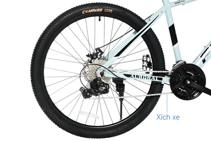 Xe Đạp Địa Hình MTB Phoenix Auroral 26 inch Màu Xanh Oliu