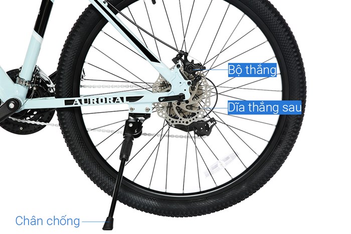 Xe Đạp Địa Hình MTB Phoenix Auroral 26 inch Màu Xanh Oliu