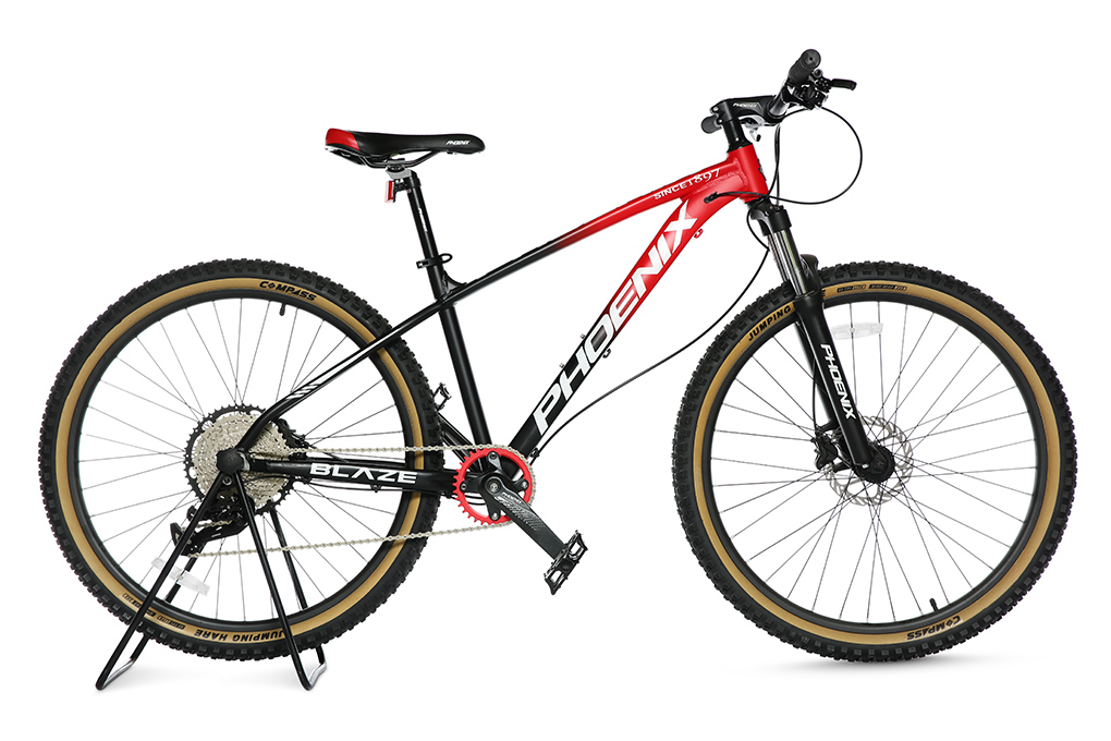 Xe Đạp Địa Hình MTB Phoenix Blaze 27.5 inch Màu Đen - Đỏ