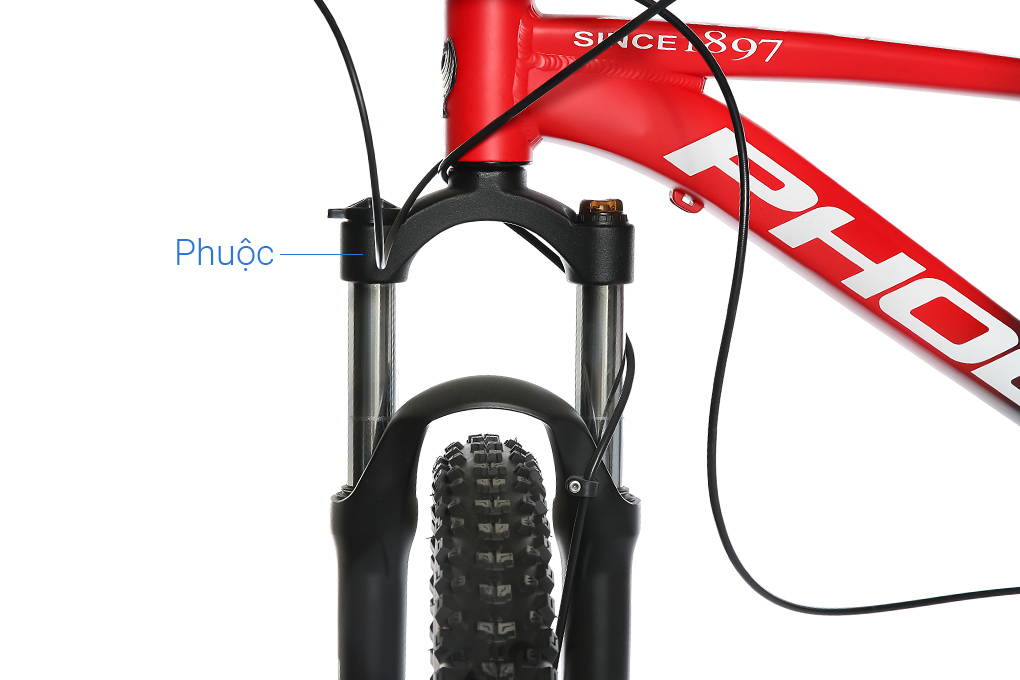 Xe Đạp Địa Hình MTB Phoenix Blaze 27.5 inch Màu Đen - Đỏ