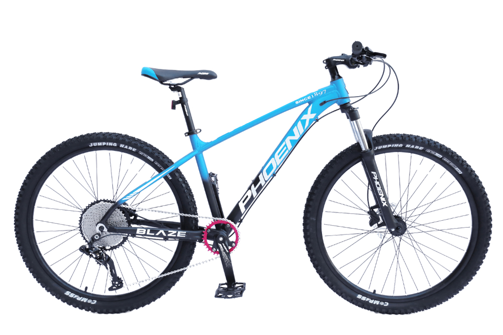 Xe Đạp Địa Hình MTB Phoenix Blaze 27.5 inch Màu Đen - xanh dương