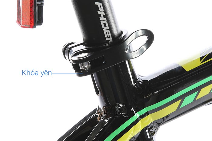 Xe Đạp Địa Hình MTB Phoenix T-Cross 26 inch Màu Xám/Vàng