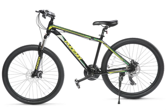 Xe Đạp Địa Hình MTB Phoenix T-Cross 26 inch Màu Xám/Vàng