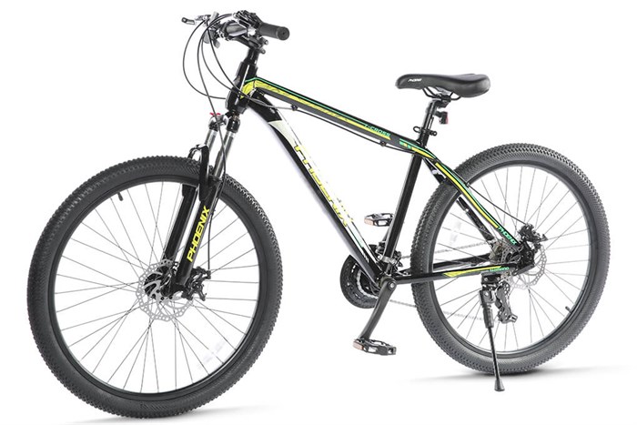 Xe Đạp Địa Hình MTB Phoenix T-Cross 26 inch Màu Xám/Vàng