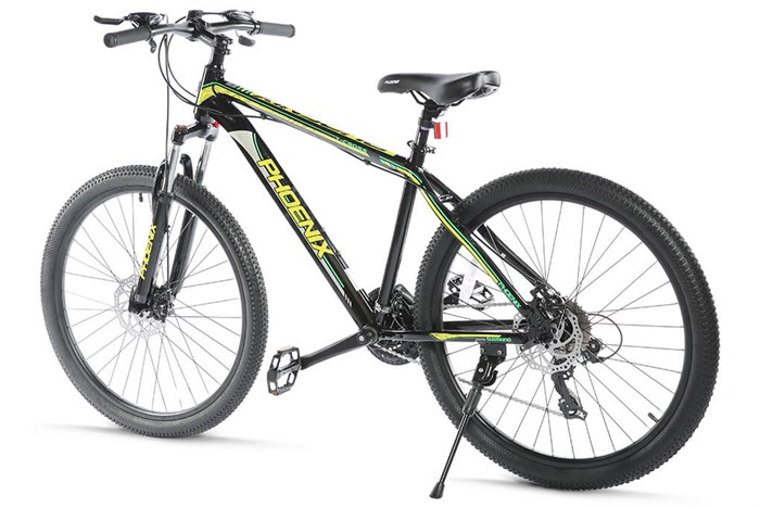 Xe Đạp Địa Hình MTB Phoenix T-Cross 26 inch Màu Xám/Vàng