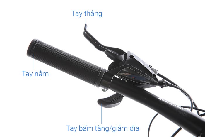 Xe Đạp Địa Hình MTB Phoenix T-Cross 26 inch Màu Xám/Vàng