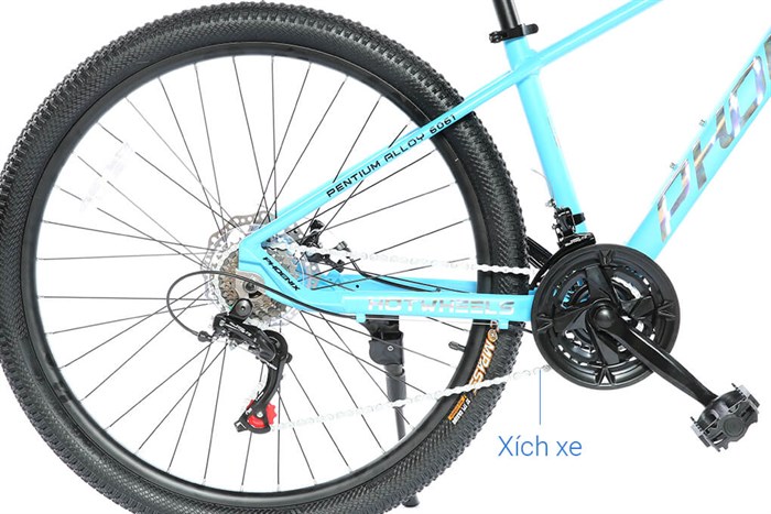 Xe Đạp Địa Hình MTB Phoenix Hotwheels 27.5 inch Màu Xanh đen